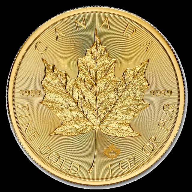 Canadian Gold Maple Leaf